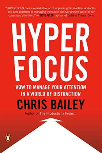 Cover of Hyperfocus by Chris Bailey