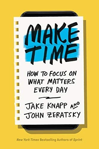 Cover of Make Time by Jake Knapp