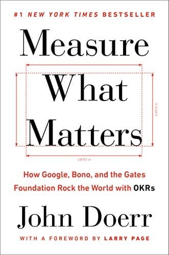 Cover of Measure What Matters by John Doerr