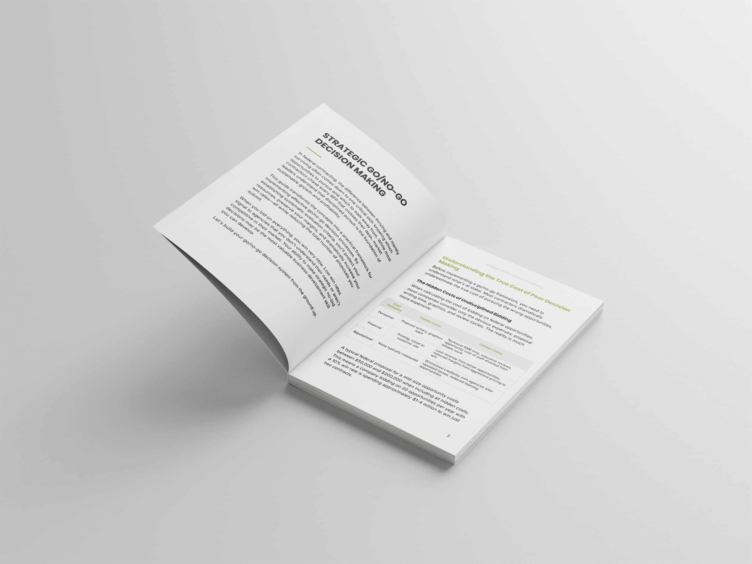 GovCon Master Library open book