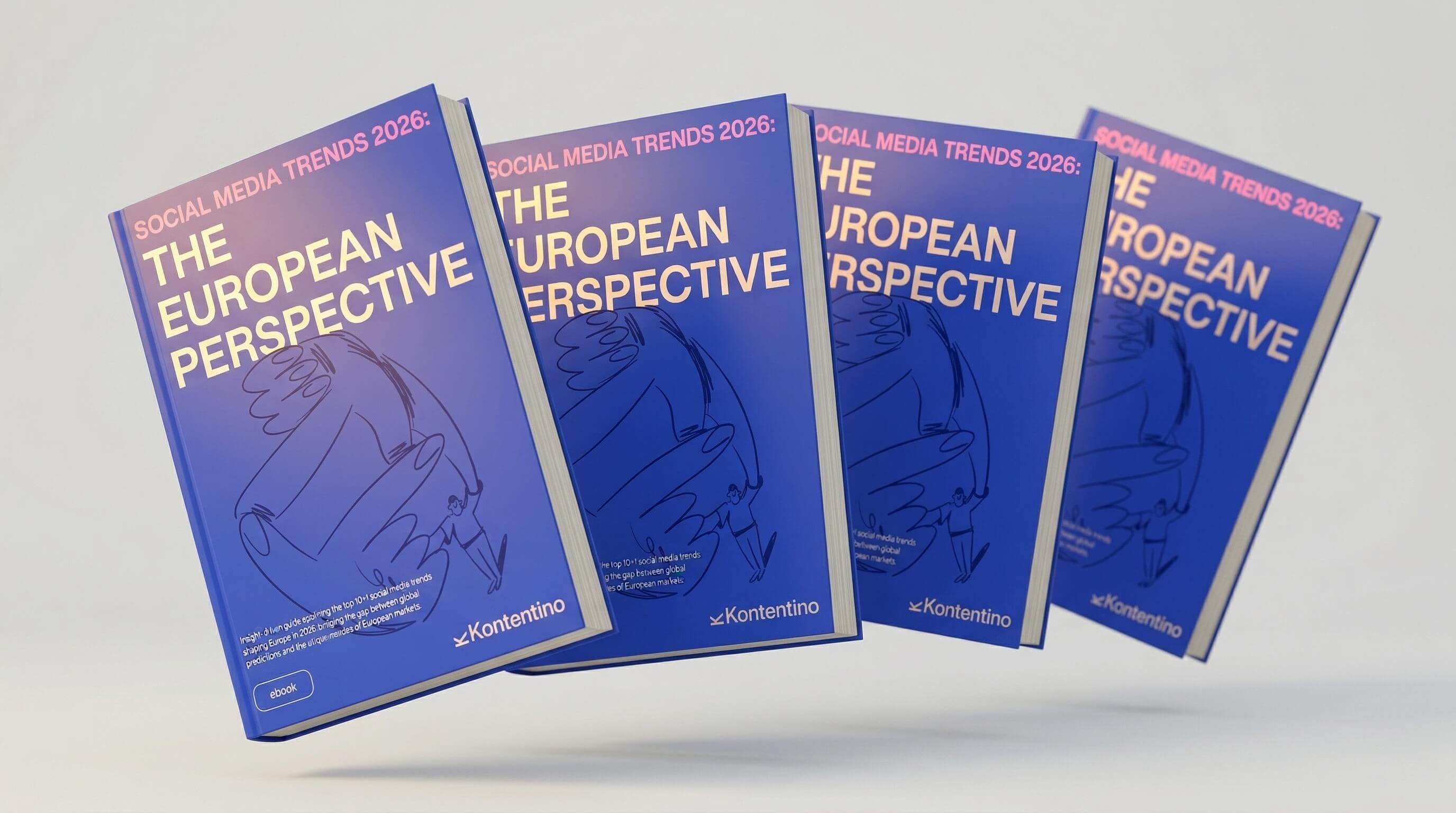Kontentino ebook – Social Media Trends 2026: The European Perspective