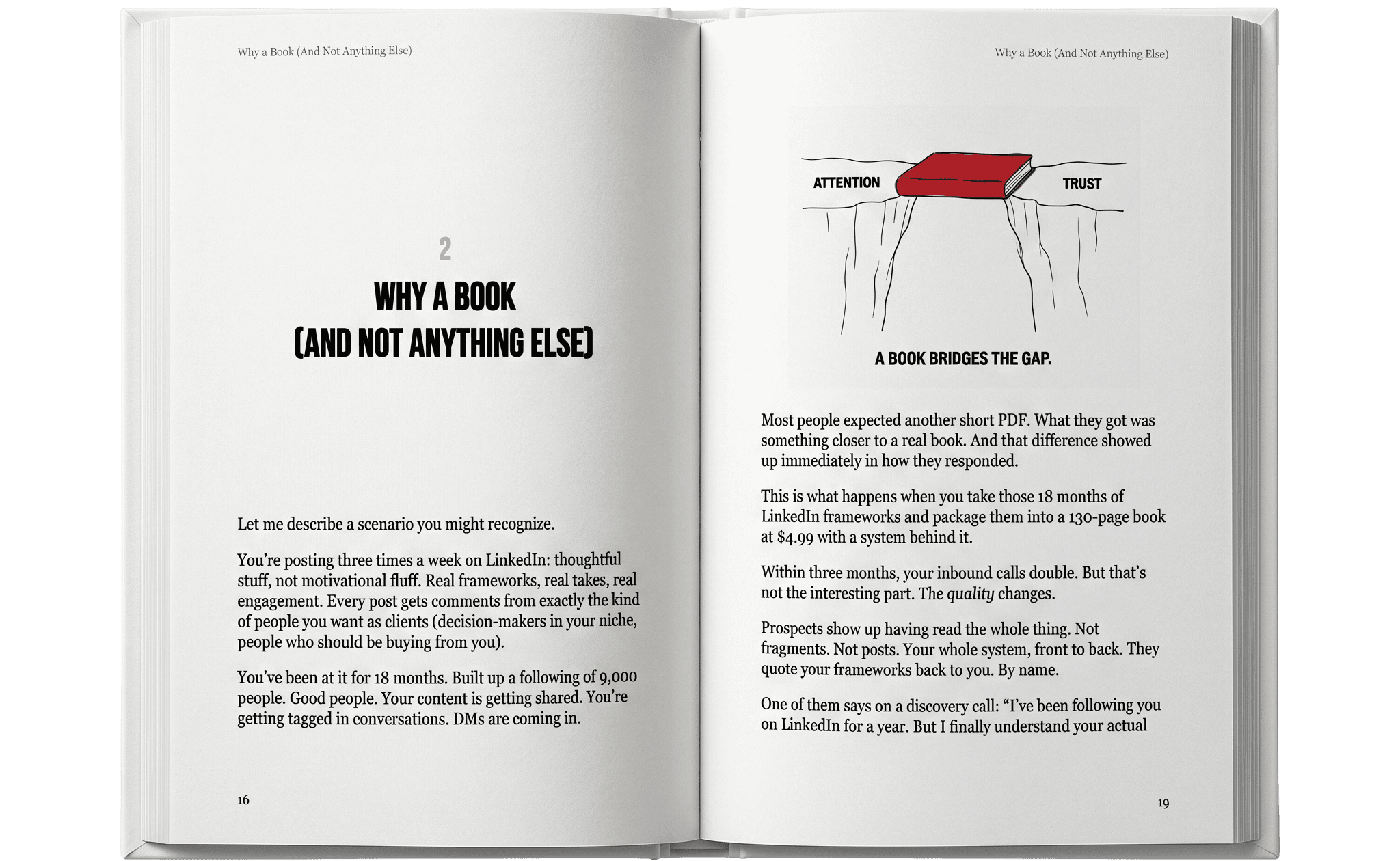 BOOKED — interior page preview