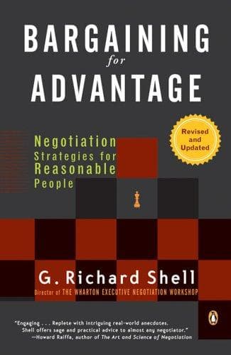 Cover of Bargaining for Advantage by G. Richard Shell