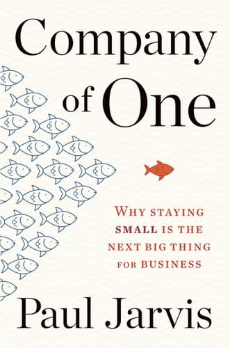 Cover of Company of One by Paul Jarvis