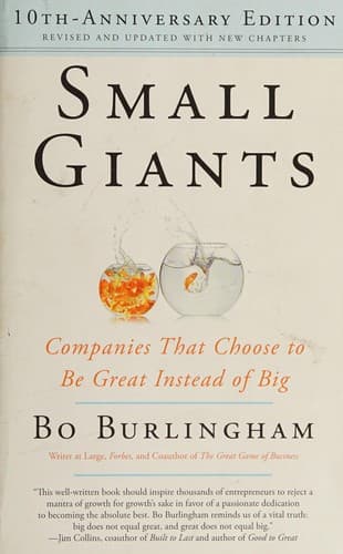 Cover of Small Giants by Bo Burlingham