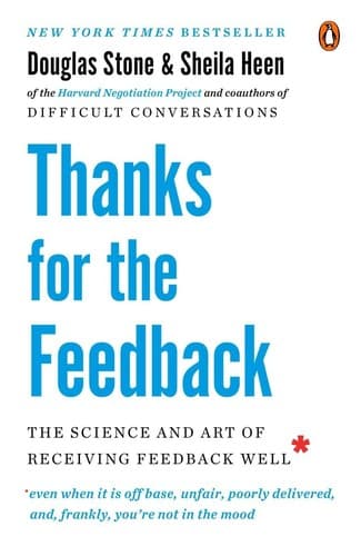 Cover of Thanks for the Feedback by Douglas Stone