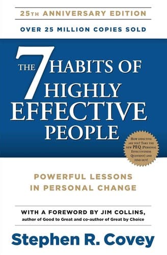 Cover of The 7 Habits of Highly Effective People by Stephen R. Covey