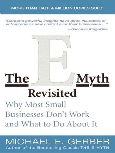 Cover of The E-Myth Revisited by Michael E. Gerber